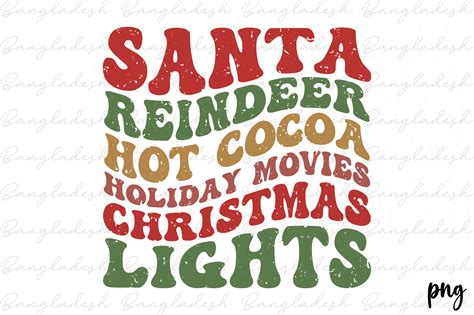 Santa Reindeer Hot Cocoa Holiday Movies Graphic By Shifatcre4ation Creative Fabrica