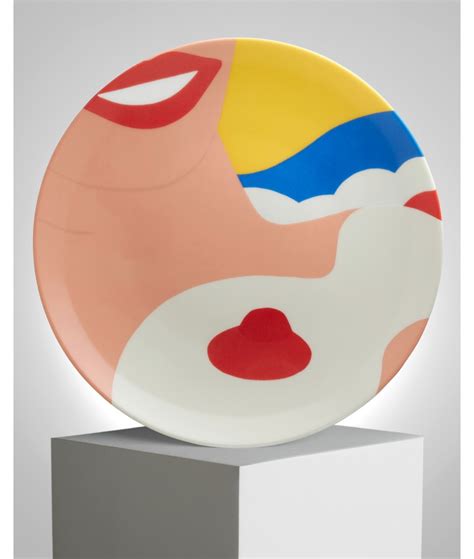 Tom WESSELMANN Porcelain Plate Nude
