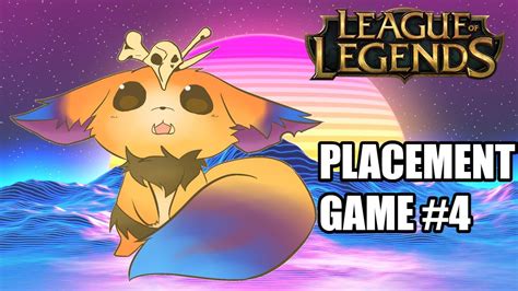 5th Placement Game Gnar Vs Teemo League Of Legends Gameplay Youtube