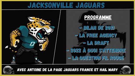 On Fait La Preview Des Jaguars De Jacksonville Avec Antoine De