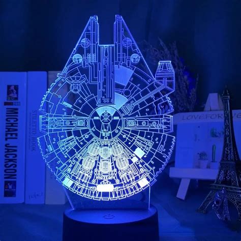 Лампа "Millennium Falcon" - Laser Art