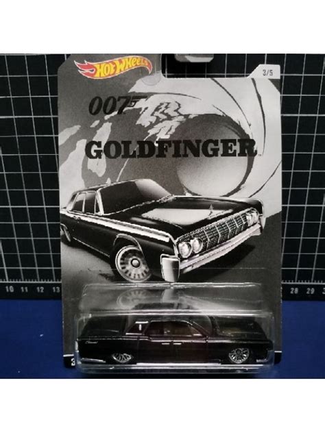 Hot Wheels 風火輪 64年007電影金手指用車 Lincoln Continental 林肯 蝦皮購物