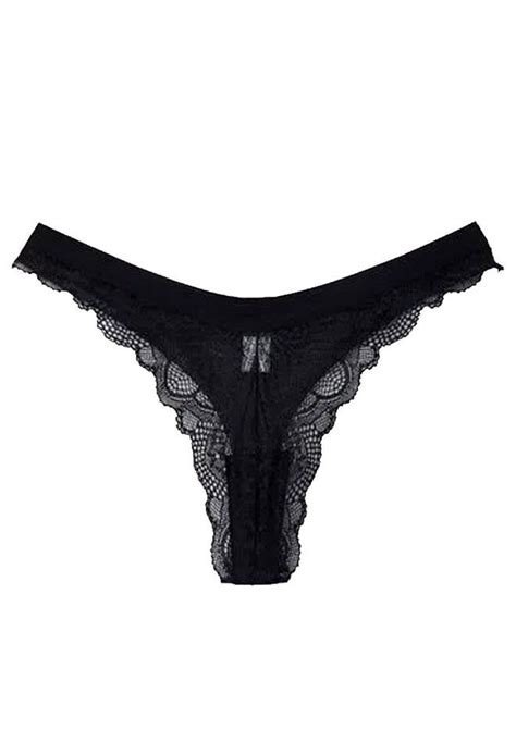 Calcinha Fio Dental Em Renda Tule Shiva Sensualle Le Lingerie