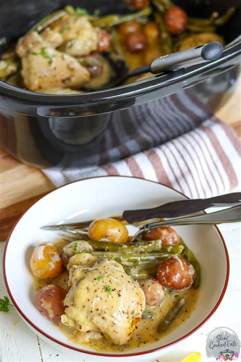 Crock pot chicken potatoes and green beans – Artofit