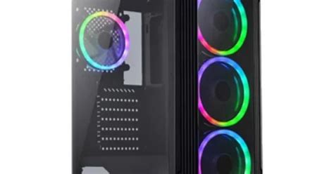 Xtreme XJOGOS 200 12 RGB Mid Tower Black ATX Gaming Casing Price In