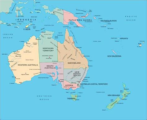 Map of Australasia (2017) | Download Scientific Diagram