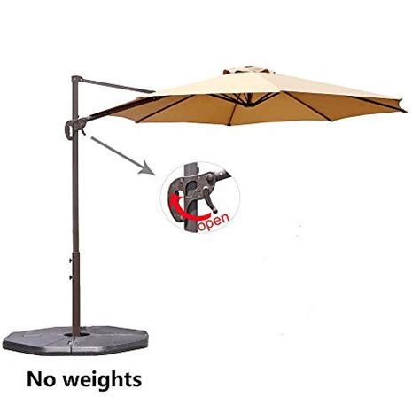 Buy Le Papillon 10 Ft Cantilever Umbrella Outdoor Offset Patio Umbrella