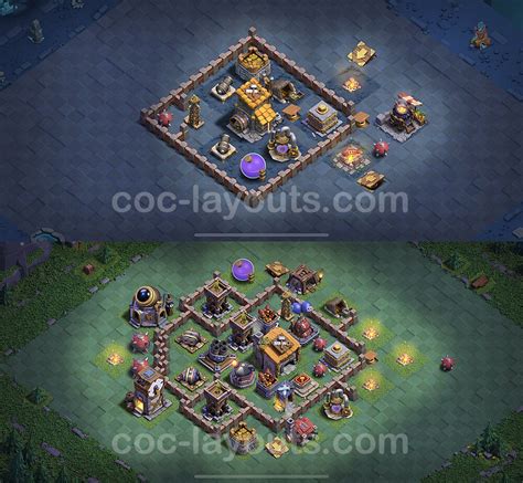 Top Builder Hall Level 6 Max Levels Base With Link Clash Of Clans