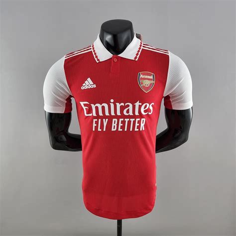 Arsenal Home Jersey Kit 2022 23 Player Version Customizable Jersey Kit