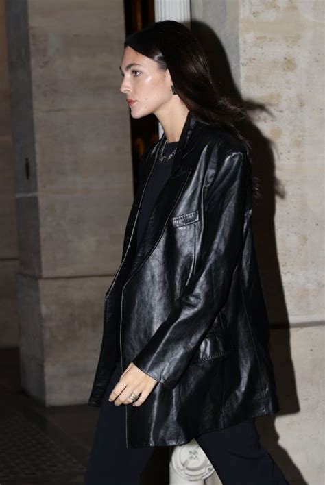 Vittoria Ceretti Arrives At Leonardo Dicaprios Hotel In Paris