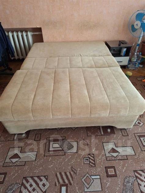 Продам диван кровать 2х спальный, выкатной, ткань, другое, ящик для ...