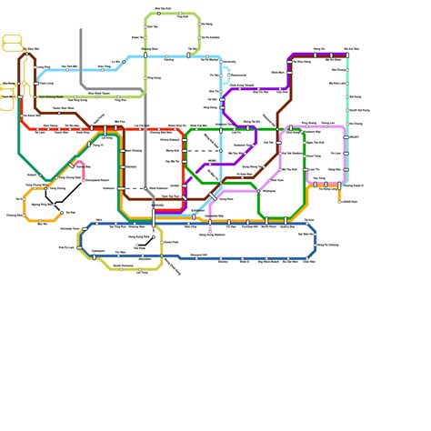 Hong Kong - Metro Map Maker