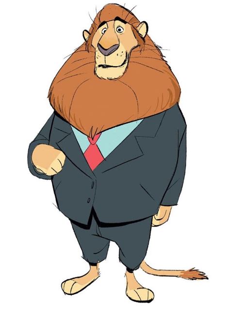 Image Mayor Lionheart Concept Design  Disney Wiki Fandom