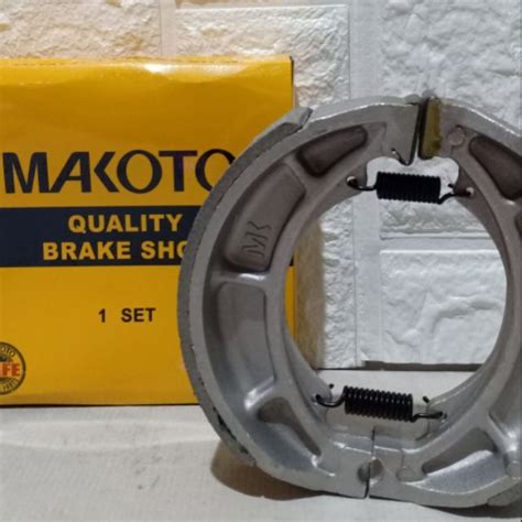 ROUSER 135 SKYDRIVE REAR BRAKE SHOE MAKOTO Lazada PH