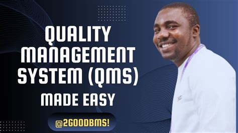 Understanding Quality Management System Qms Ii Dr Emmanuel Ogbodo Ii