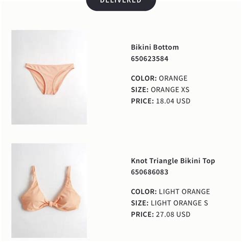 HOLLISTER SWIMSUIT SET Bikini Top S And Bikini Depop