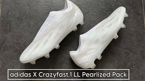 Adidas X Crazyfast 1 LL Pearlized Pack White Rafael Leao Boot