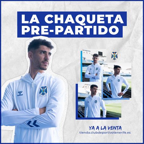 El CD Tenerife saca a la venta la chaqueta prepartido | Stadium Tenerife