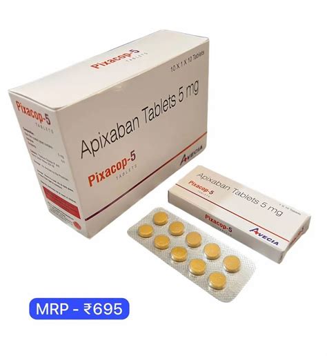 Apixaban Mg Tablet At Rs Stripe Pharmaceutical Capsules In New