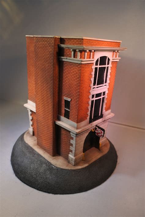 Ghostbusters Firehouse Miniature Diorama Etsy
