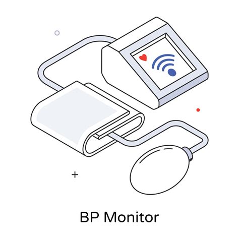 Trendy BP Monitor 20617871 Vector Art at Vecteezy