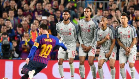 El Tiro Libre De Messi Al Liverpool Fue Elegido Como El Mejor Gol De La