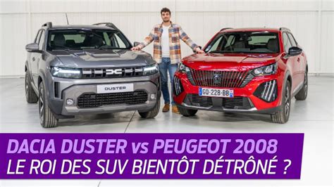 Dacia Duster Vs Peugeot Le Roi Des Suv Bient T D Tr N Youtube