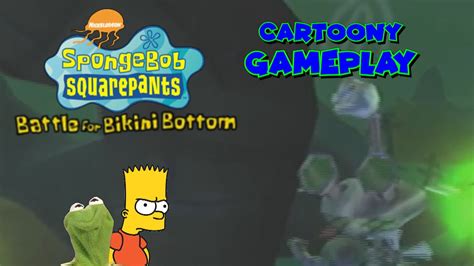 Cartoony Gameplay SpongeBob SquarePants Battle For Bikini Bottom PART 9 YouTube