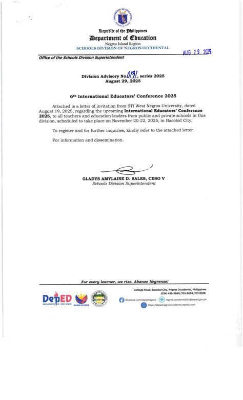 DEPED - Division... - DEPED - Division of Negros Occidental