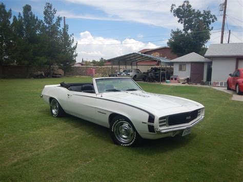 Barn Find 1969 Chevrolet Camaro Rally Sport Convertible For Sale