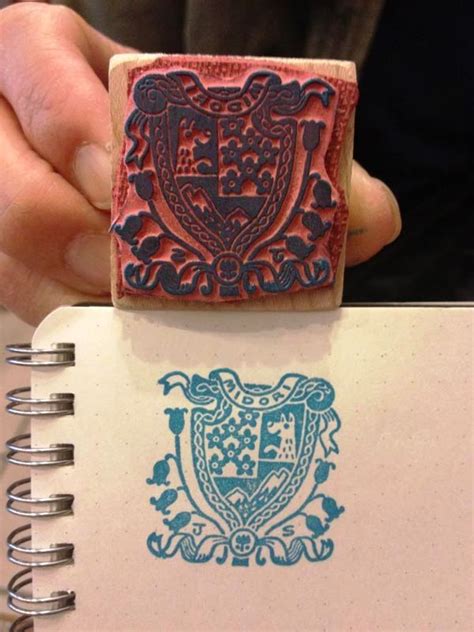 contoh desain stempel unik  bagus images  pinterest
