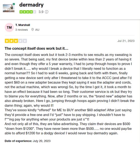 Uncovering the Truth: Real Dermadry Reviews - $269 Free Shipping ...
