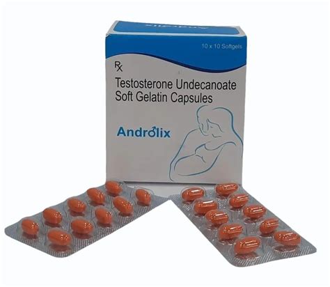 Testosterone Undecanoate Soft Gelatin Capsules For Treatment Of Male