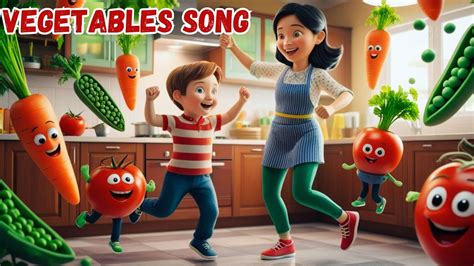 Vegetable Song For Kids Learning Poem For Toddlers Nursery Rhymes