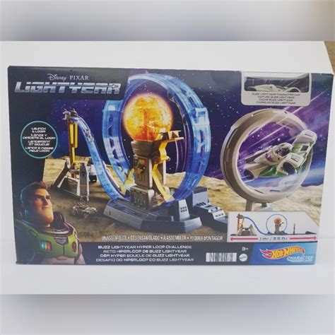 Hot Wheels Toys Hot Wheels Disneypixar Buzz Lightyear Hyper Loop Challenge W Character Car