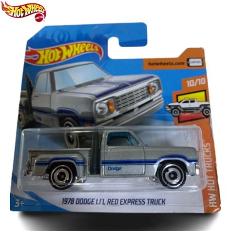 HOT WHEELS DODGE LIL RED EXPRESS TRUCK Shopee Brasil
