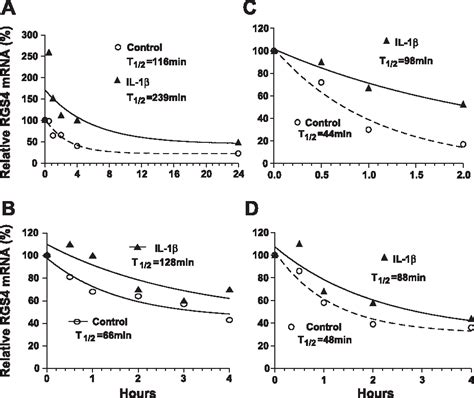 Figure 1 From RNA Binding Protein HuR Regulates RGS 4 MRNA Stability In