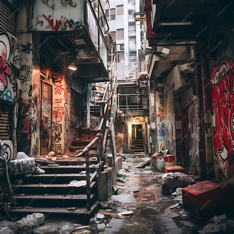 Premium Photo | The essence of urban exploration showcase the hidden ...