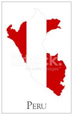 Peru Flag Map Stock Vector | Royalty-Free | FreeImages