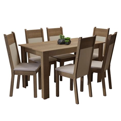 Comedor Madesa Medelin Marr N Con Sillas Coppel