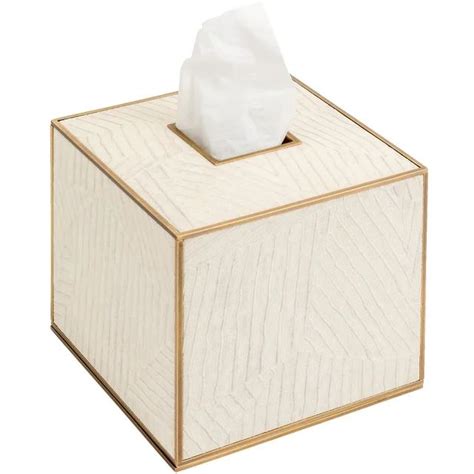 A Tissue Dispenser That Is Made Out Of Wood