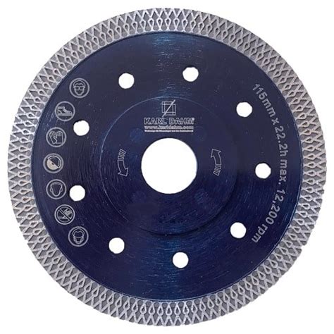 Disque diamant Turbo Rim Ø 115 mm