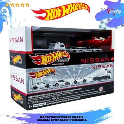 Jual Hot Wheels Premium Set Diorama Nissan Skyline Gtr Lbwk Gtx Kota Surabaya