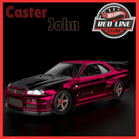 Preorder Hot Wheels Rlc Nissan Skyline Gt R R Red Line Club Hotwheel Jdm Gtr R Nismo Gtr