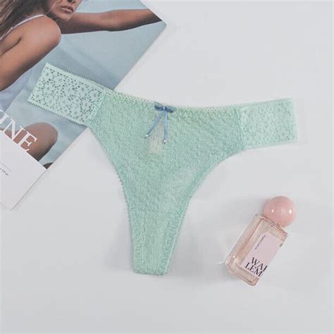 Packs Lot Sexy Womens Lace Panties Thongs G String Bikini Underwear Lingeries Ebay