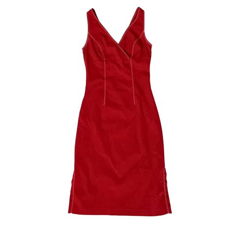 A Red Dress By Express Size 12 From The 90searly Depop