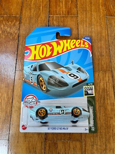 Ford Gt Mk Iv Hot Wheels Hobbies Toys Toys Games On Carousell