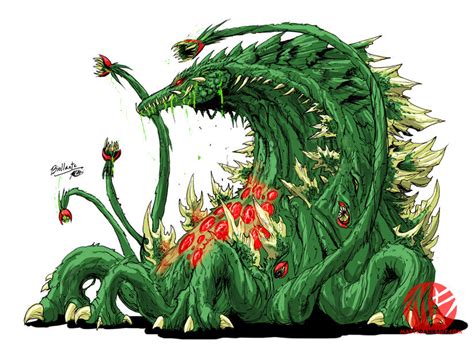 Godzilla Neo Biollante By Kaijusamurai On Deviantart