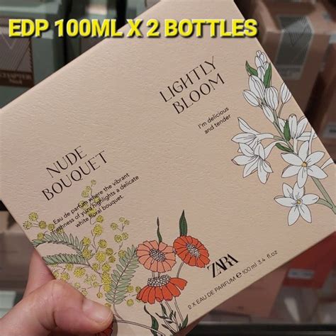 Zara Nude Bouquet Zara Lightly Bloom Ml X