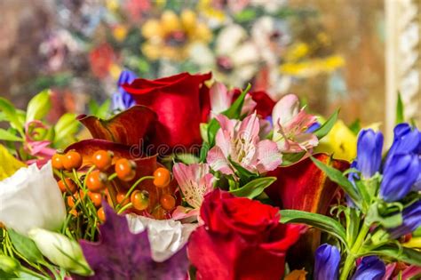 Fake Flowers Stock Image Image Of Ornament Flowers 165435437